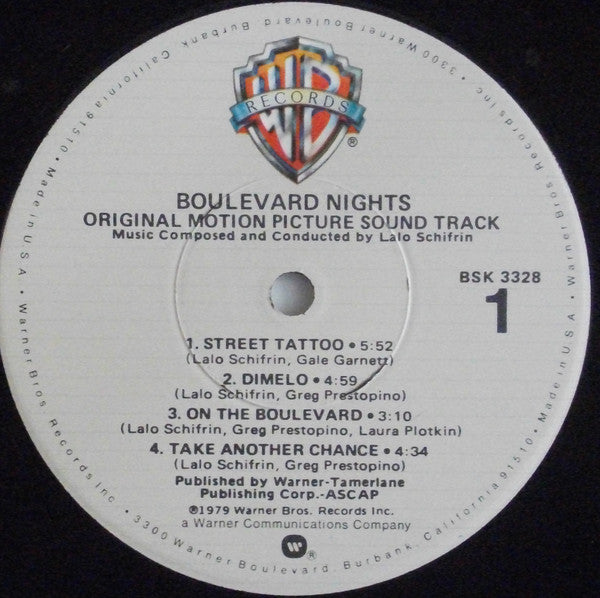 Lalo Schifrin : Boulevard Nights (Original Sound Track) (LP, Album)