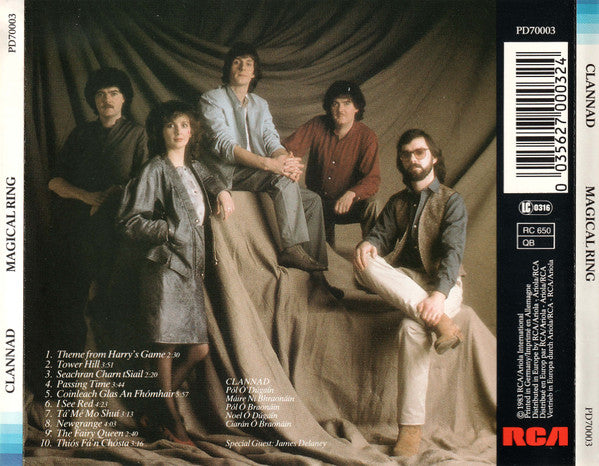 Clannad : Magical Ring (CD, Album, RE)