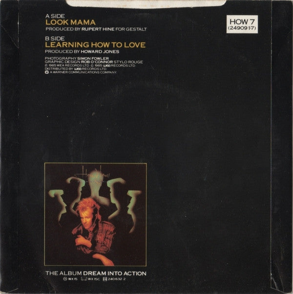 Howard Jones : Look Mama (7", Single, PRS)