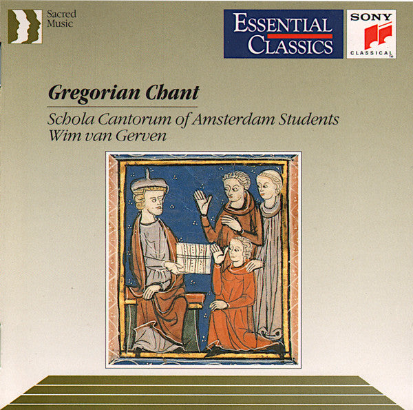 Schola Cantorum Of Amsterdam Students - Wim van Gerven : Gregorian Chant:  The Ecclesiastical Year In Gregorian Chant (CD, RM)