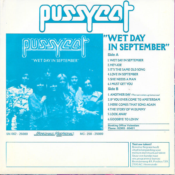Pussycat (2) : Hey Joe (7", Single)