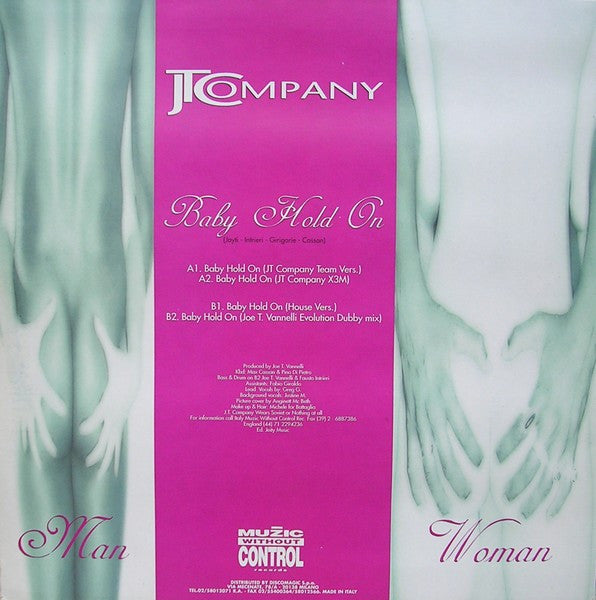 JT Company : Baby Hold On (12")