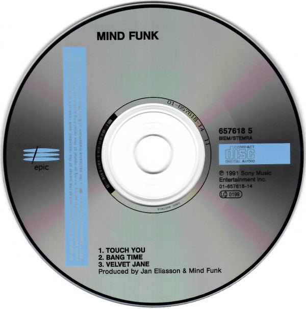 Mindfunk (2) : Touch You (CD, Single)