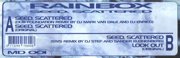 Rainbox : Seed, Scattered (12")