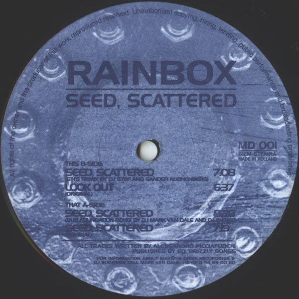 Rainbox : Seed, Scattered (12")
