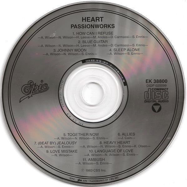 Heart : Passionworks (CD, Album, RE)