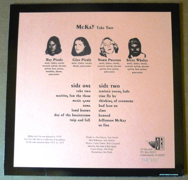 McKay (6) : Into You Take Two (LP, Ltd, Num)