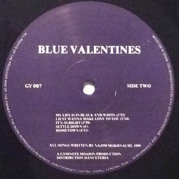 Blue Valentines : Blue Valentines (LP, Album)