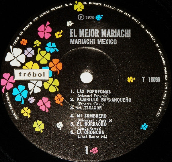 Mariachi Mexico : El Mejor Mariachi (LP, Comp)