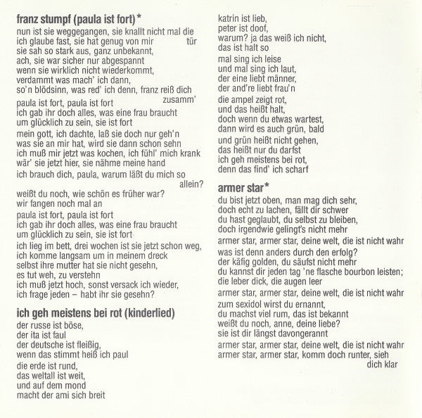 Marius Müller-Westernhagen : Bittersüß (CD, Album)