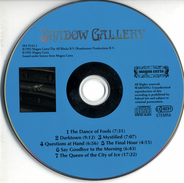 Shadow Gallery : Shadow Gallery (CD, Album)