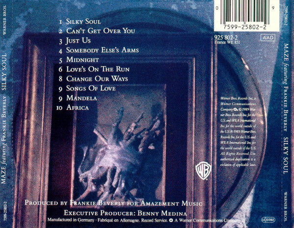 Maze Featuring Frankie Beverly : Silky Soul (CD, Album)