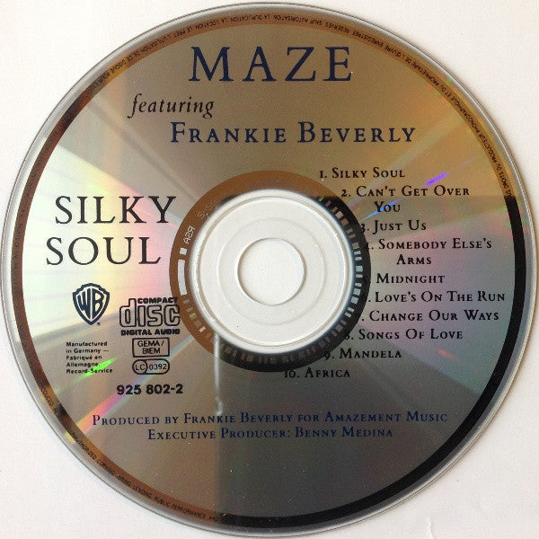 Maze Featuring Frankie Beverly : Silky Soul (CD, Album)