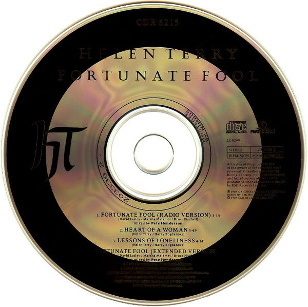 Helen Terry : Fortunate Fool (CD, Maxi)