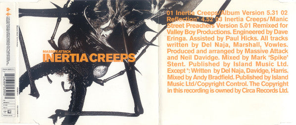 Massive Attack : Inertia Creeps (CD, Maxi)
