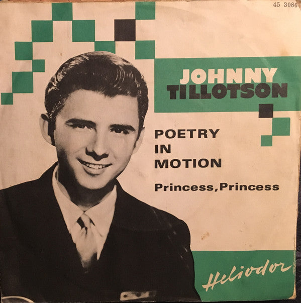 Johnny Tillotson : Poetry In Motion (7", Single)