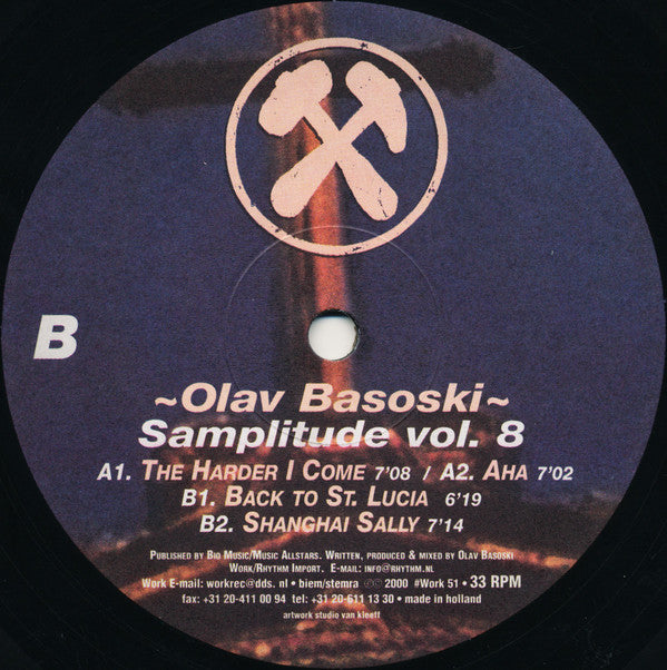 Olav Basoski : Samplitude Vol. 8 (12")