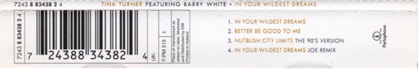 Tina Turner Featuring Barry White : In Your Wildest Dreams (CD, Maxi)