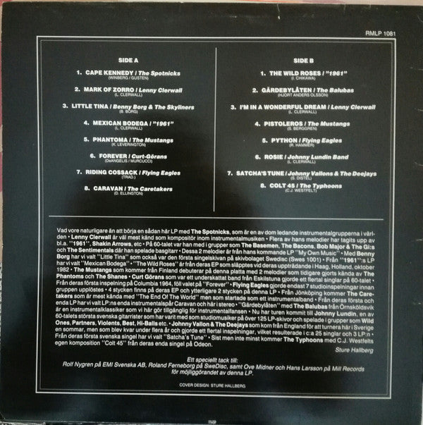 Various : Scandinavian Instrumental & Beat Groups (LP, Comp)