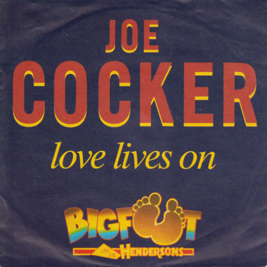 Joe Cocker : Love Lives On  (7", Single)