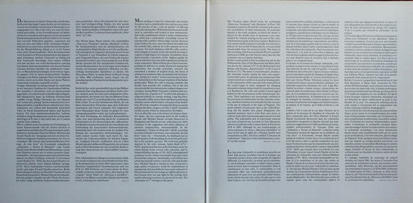 Jörg Baumann · Klaus Stoll : Originalwerke Für Violoncello & Kontrabaß (LP, Gat)