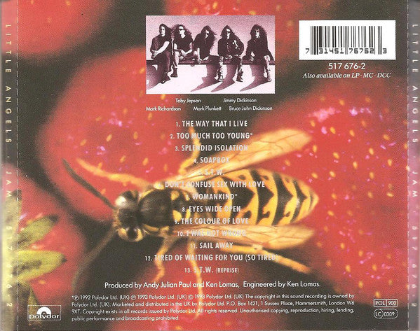 Little Angels : Jam (CD, Album + CD)