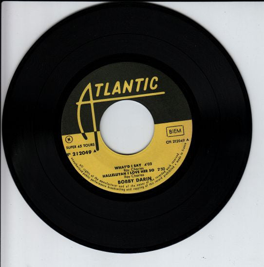 Bobby Darin : What'd I Say / I Got A Woman (7", EP)
