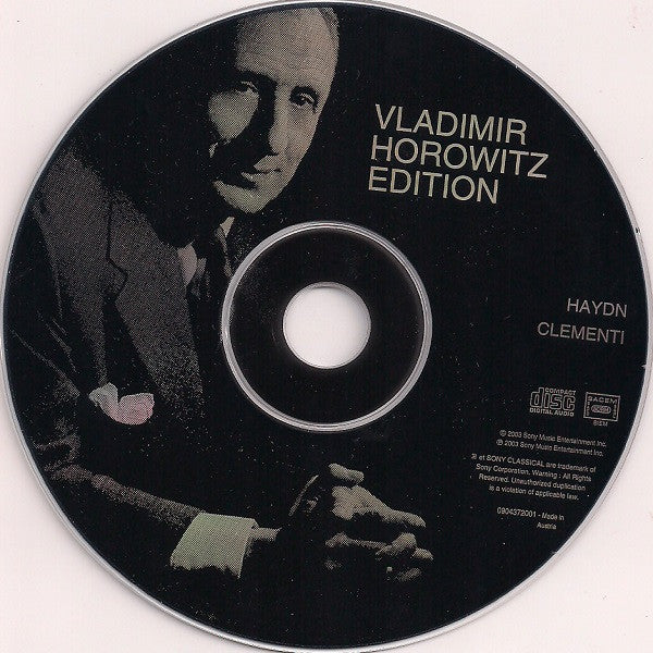 Vladimir Horowitz Plays Joseph Haydn : Horowitz Plays Haydn (CD)