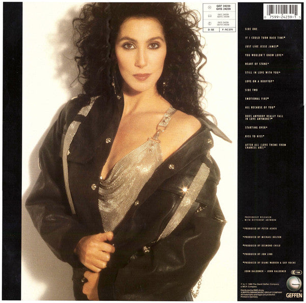 Cher : Heart Of Stone (LP, Album, RE)