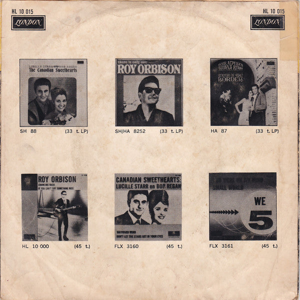 Roy Orbison : Breakin' Up Is Breakin' My Heart (7", Single)
