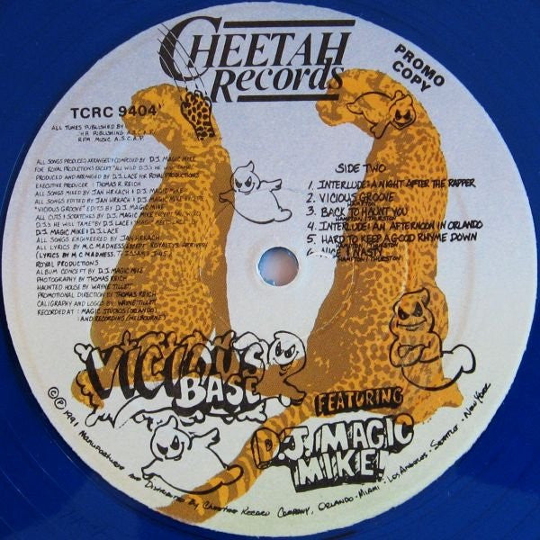 Vicious Base* Featuring DJ Magic Mike : Back To Haunt You (2xLP, Album, Promo, Blu)