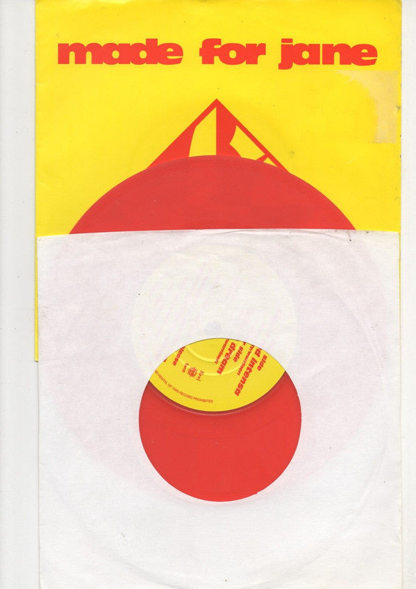 Made For Jane : Super Red Intensa (7", Ltd, Red)