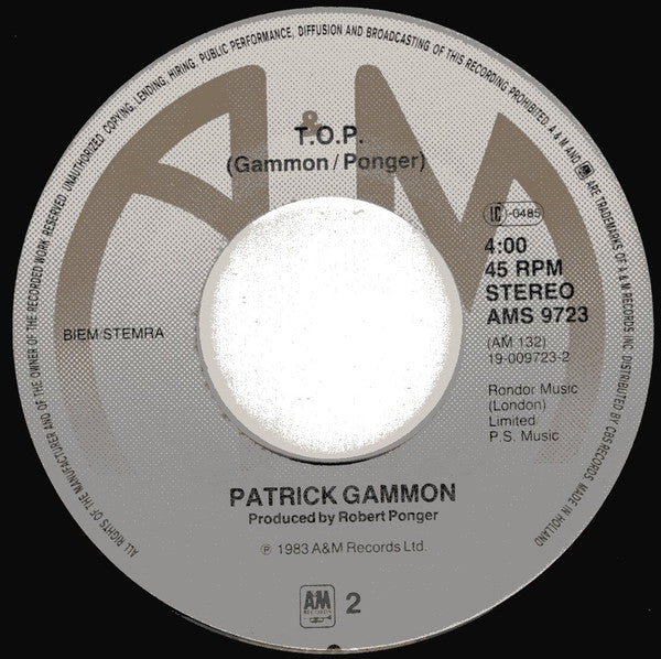 Patrick Gammon : Do My Ditty (7", Single)