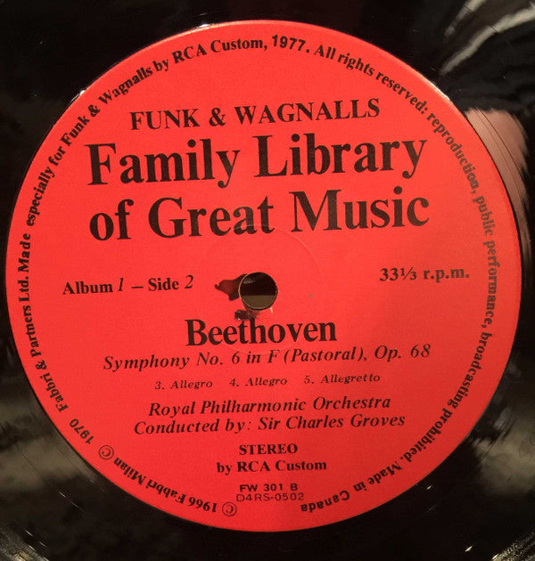 Ludwig van Beethoven : The Pastoral - Sixth Symphony (LP, Album)