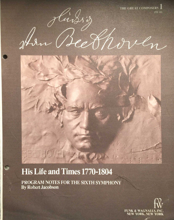 Ludwig van Beethoven : The Pastoral - Sixth Symphony (LP, Album)