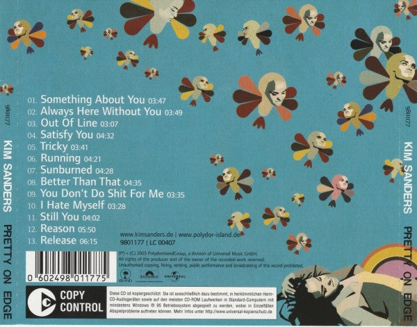 Kim Sanders : Pretty On Edge (CD, Album, Copy Prot.)