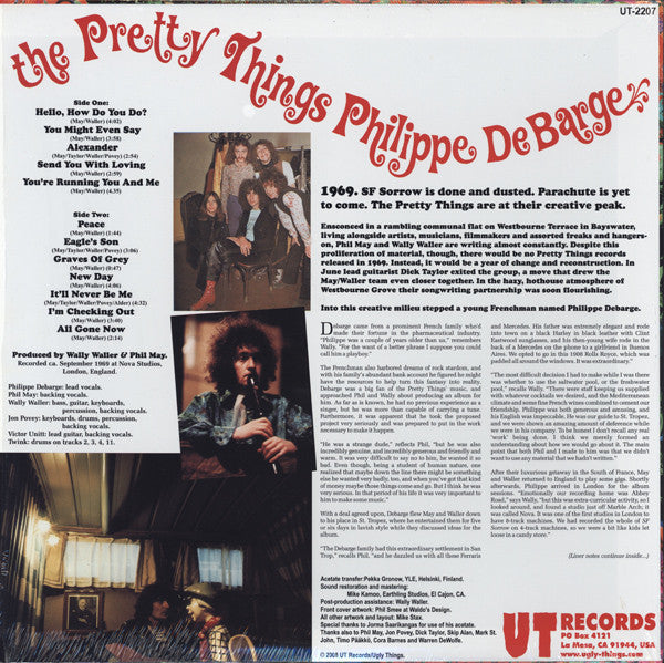 The Pretty Things / Philippe DeBarge : The Pretty Things / Philippe DeBarge (LP, Album, Ltd, RP)