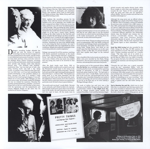 The Pretty Things / Philippe DeBarge : The Pretty Things / Philippe DeBarge (LP, Album, Ltd, RP)