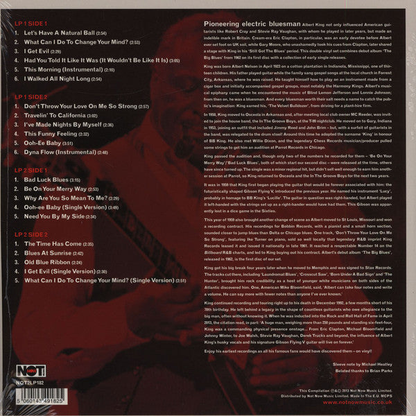Albert King : I Get Evil (2xLP, Comp, 180)