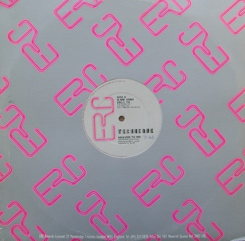 Technique (7) : Heaven To Me (12", Single)