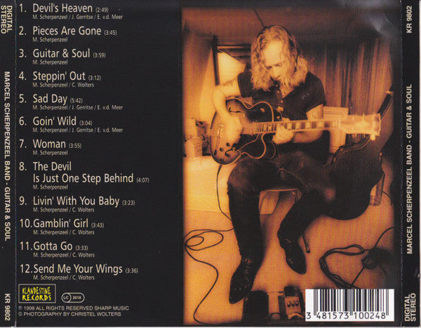 Marcel Scherpenzeel Band : Guitar & Soul (CD)