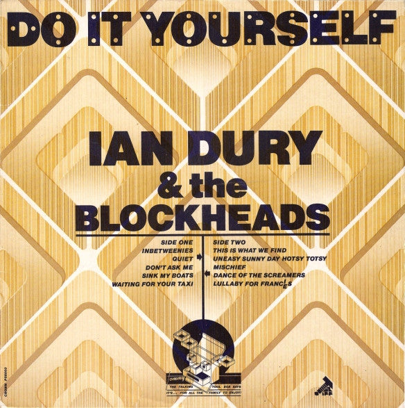 Ian Dury And The Blockheads : Do It Yourself (LP, Album)