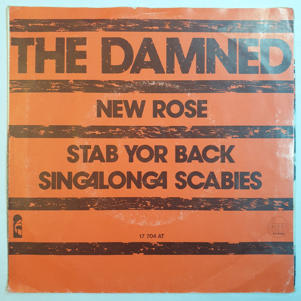The Damned : New Rose (7", Single)