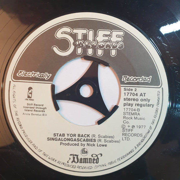 The Damned : New Rose (7", Single)