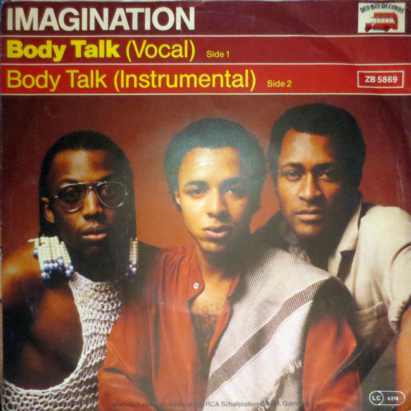 Imagination : Body Talk (7", Single)
