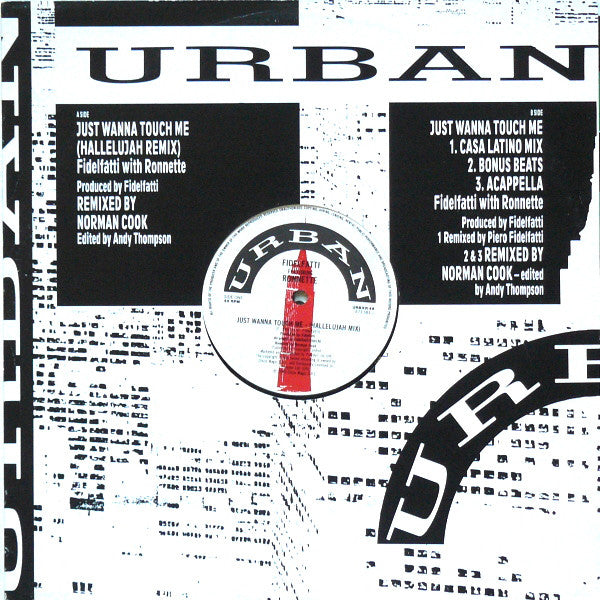 Piero Fidelfatti With Ronnette : Just Wanna Touch Me (12")