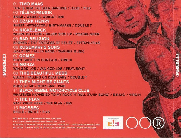 Various : Oorgasm 08 (CD, Comp, Enh, Promo)