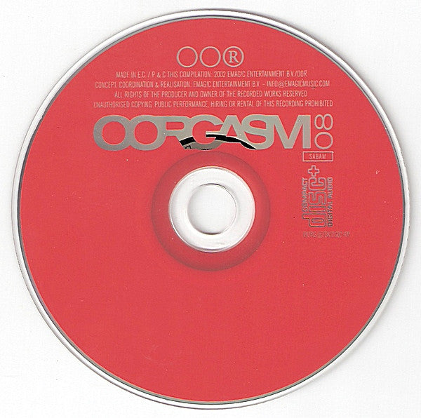 Various : Oorgasm 08 (CD, Comp, Enh, Promo)