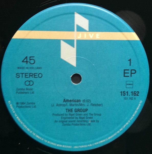 The Group : American (12", EP, Maxi)