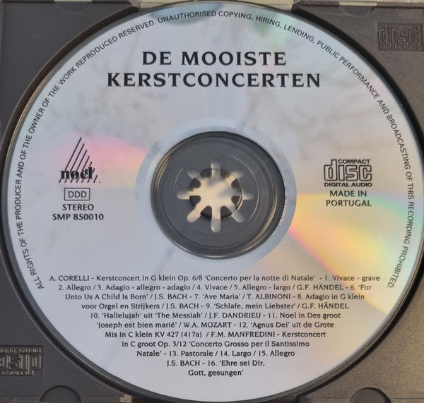 Various : De Mooiste Kerstconcerten (CD, Comp)